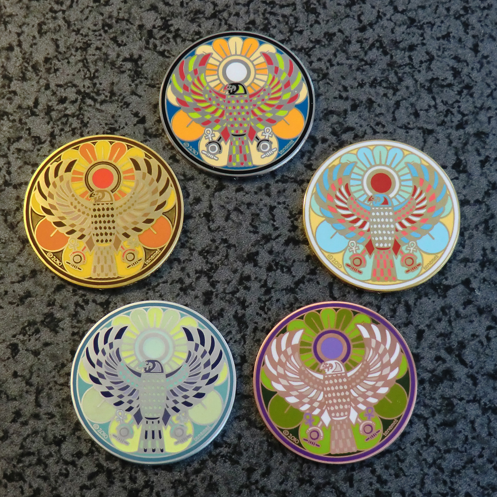 horus geocoins (image by attila_g)