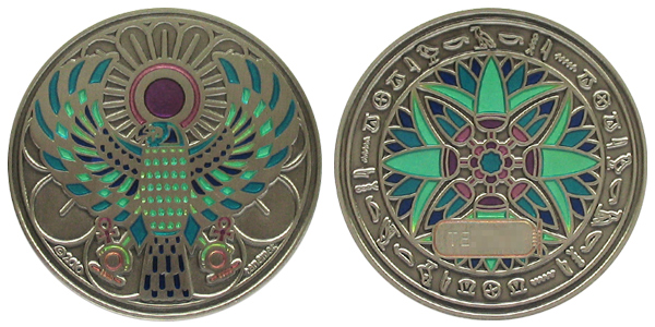 horus geocoin water