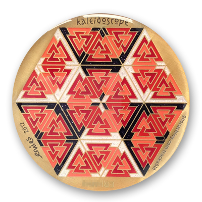 kaleidoscope geocoin