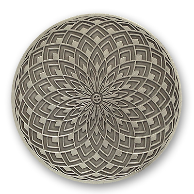 kaleidoscope geocoin