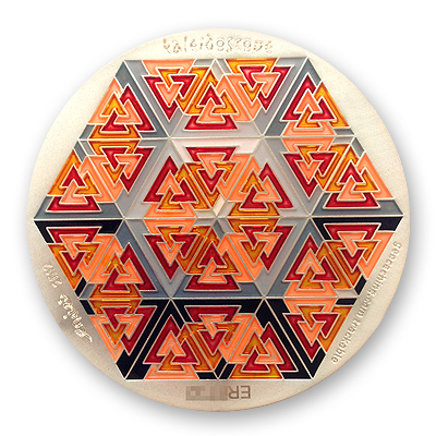 kaleidoscope geocoin