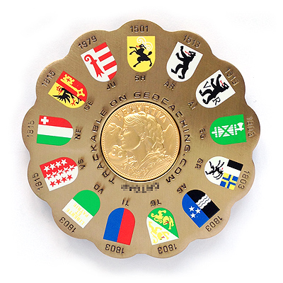 helvetia anitque gold