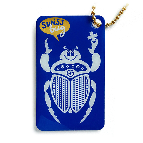 swiss bug royal blue