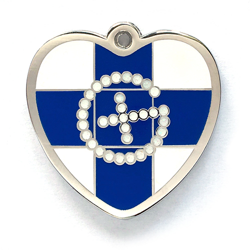 my geo heart geocoin back