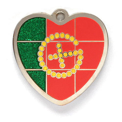 my geo heart geocoin