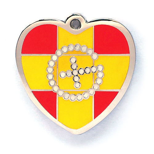 my geo heart geocoin back