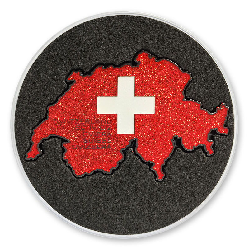 love switzerland geocoin