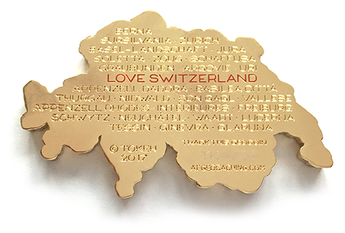 love switzerland geocoin