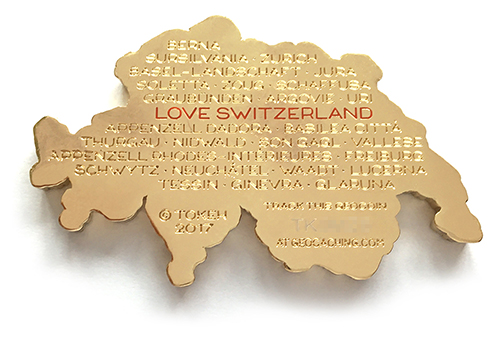 love switzerland geocoin