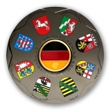 germania geocoin | black nickel | BARGAIN