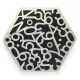 got coords? geocoin | nickel “back in black”