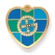 my geoheart geocoin “his” | gold