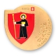 glarus geocoin | matte gold (le)