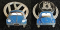 kfer geocoin |vw | gold | blau